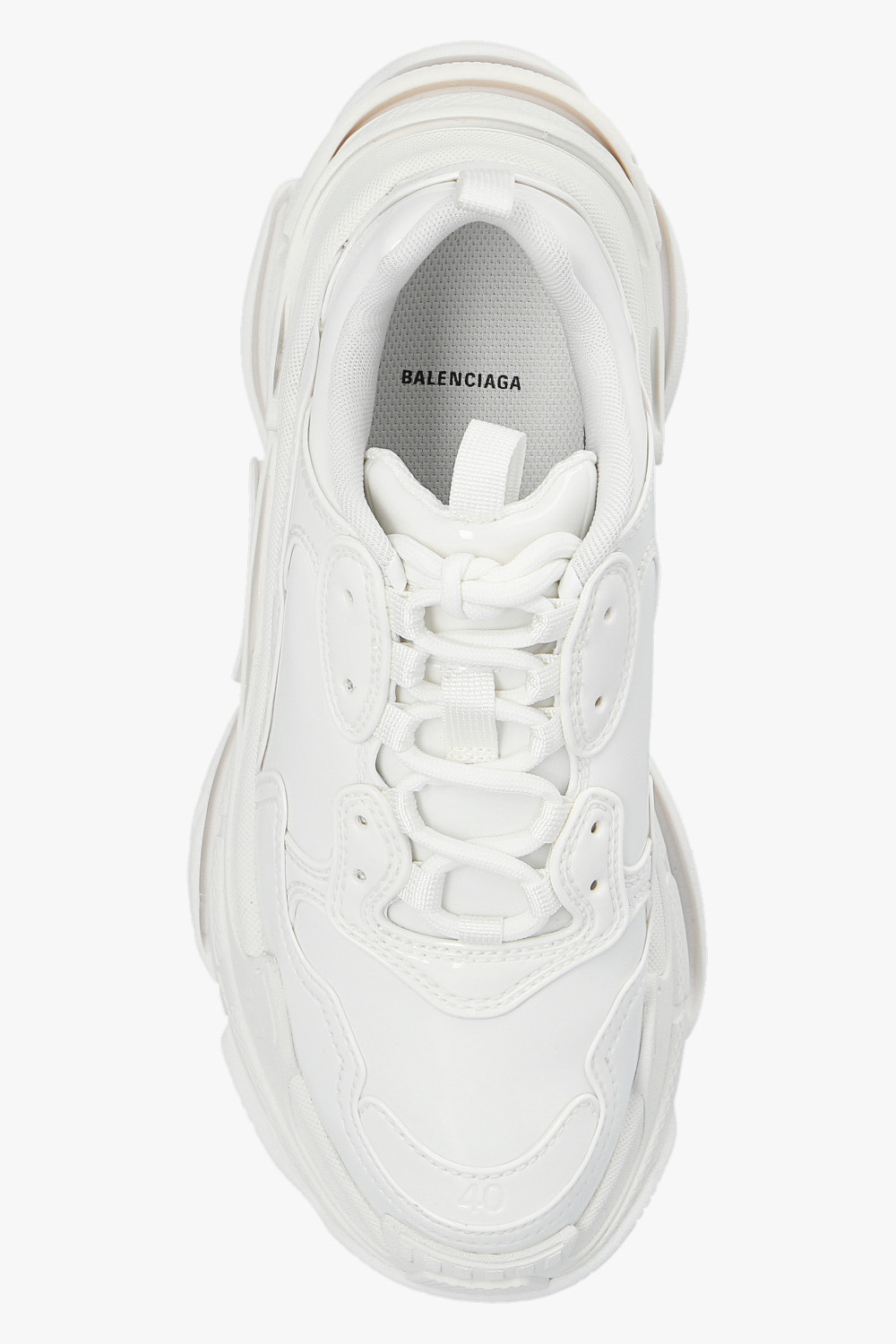 White Triple S sneakers Balenciaga Core Junior Road Shoes SchaferandweinerShops Monaco